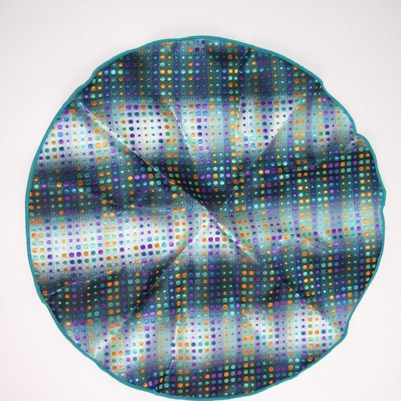 St. Patrick Blue Polka dot Bow Tie Hank Flower Set - Picture 5 of 8